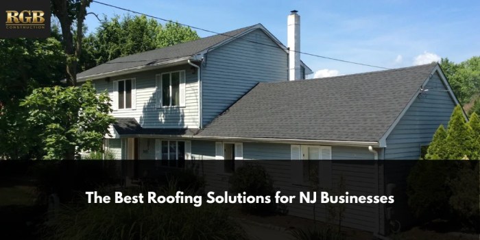 The Best Roofing Solutions For NJ Businesses - RGB Construction